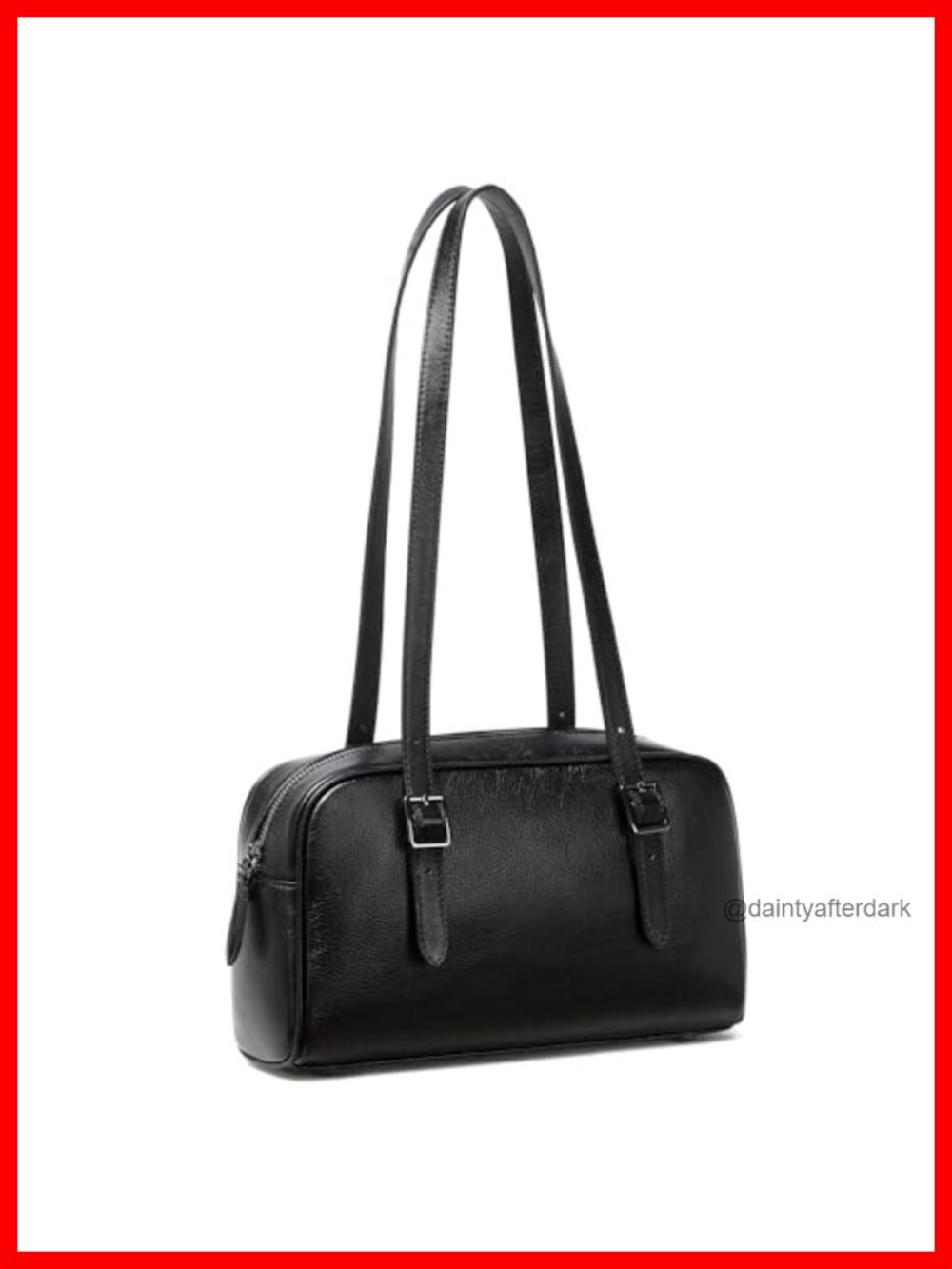 Genuine Leather Hobo Shoulder Bag with Removable Straps Convertible Clutch